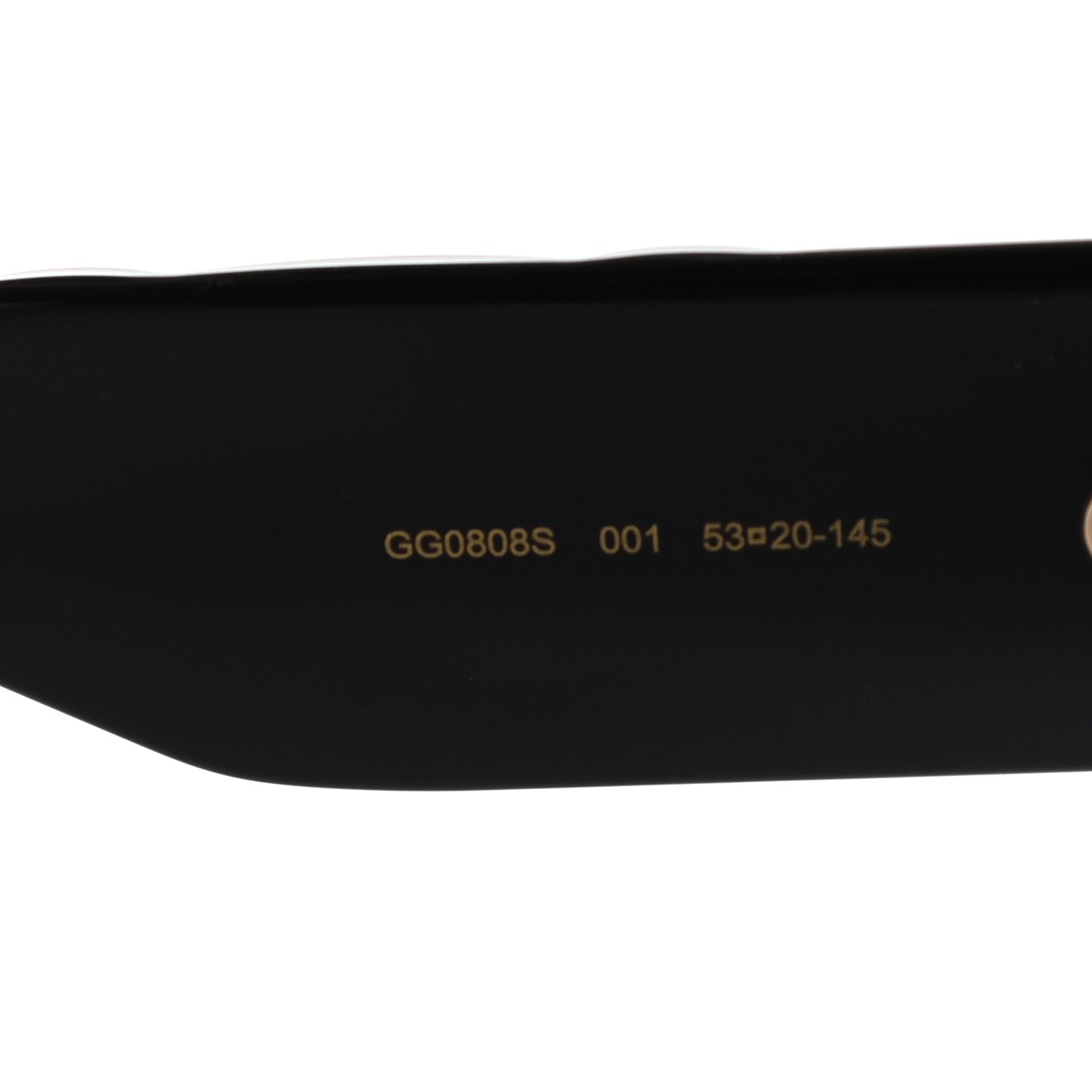 Gucci Acetate GG Butterfly Sunglasses GG0808S Black 6 of 9