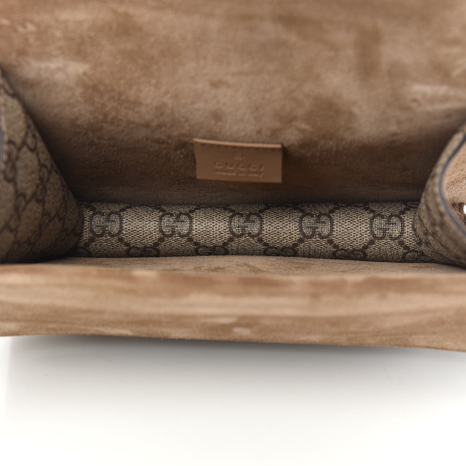 Gucci GG Supreme Monogram Mini Dionysus Shoulder Bag Taupe 6 of 13