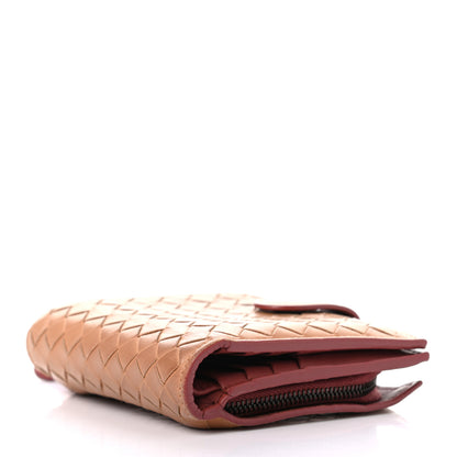 Bottega Veneta Nappa Intrecciato French Compact Wallet 4 of 11