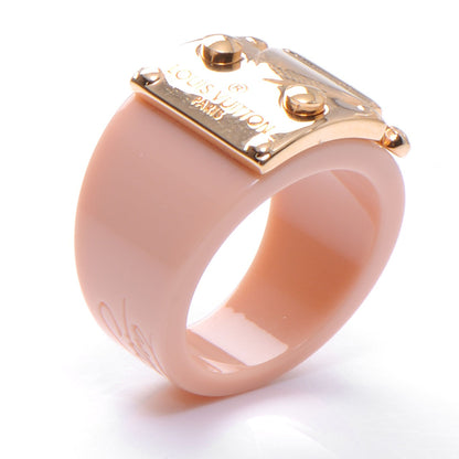 Louis Vuitton Lock Me Ring 8 Large Suede Rose 4 of 4