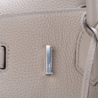 Hermes Togo Birkin 30 Gris Tourterelle 23 of 33