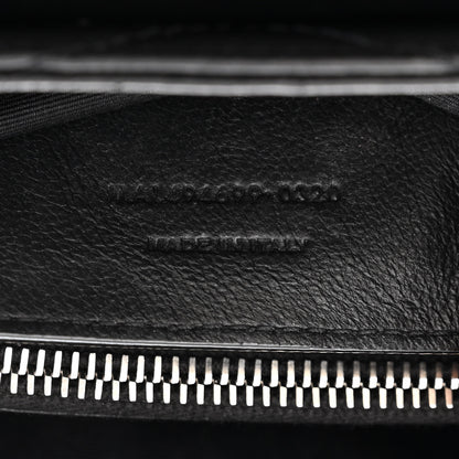 Saint Laurent Calfskin Y Quilted Monogram Small Loulou Chain Satchel Black 7 of 13