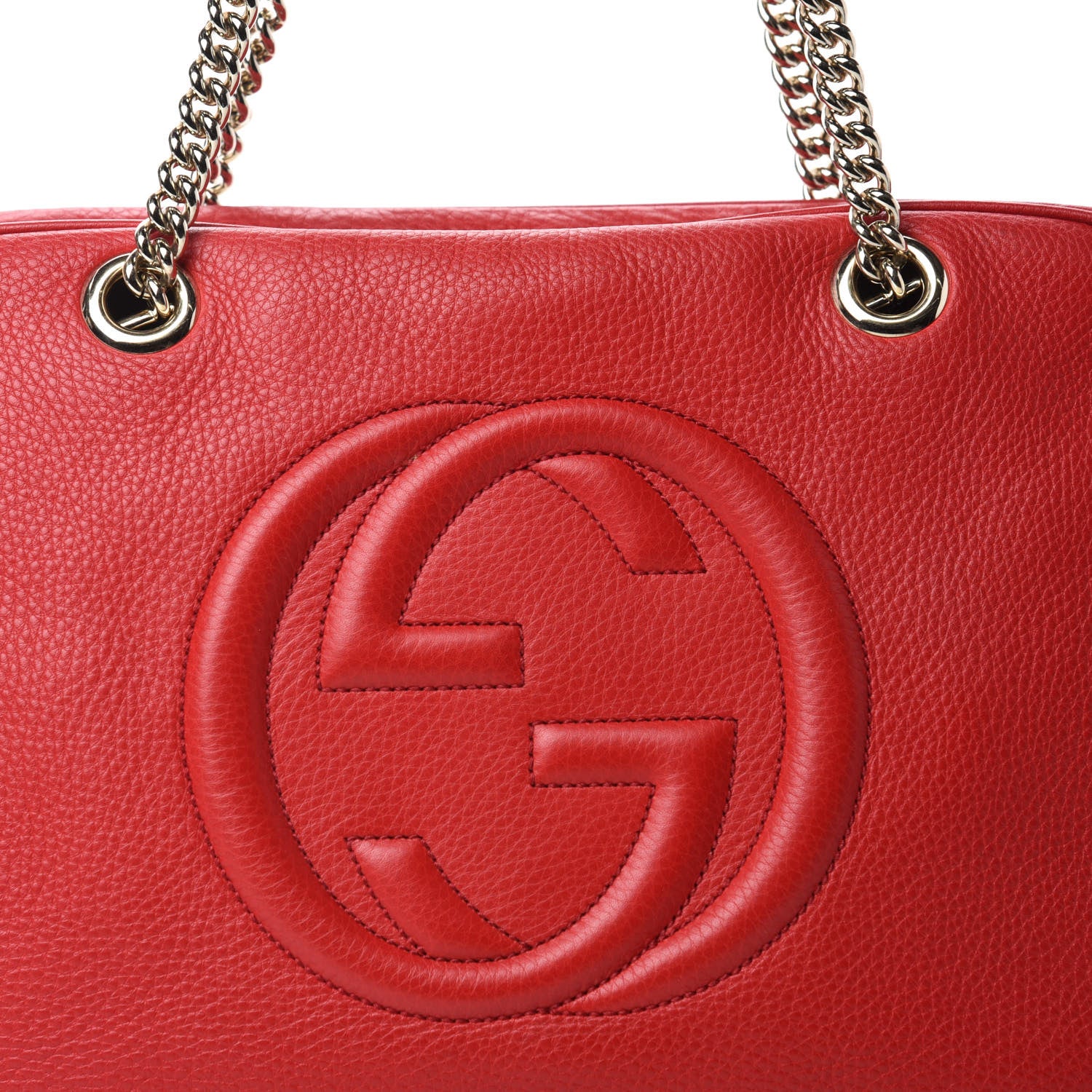 Gucci Cellarius Calfskin Medium Soho Bowler Tabasco 12 of 12