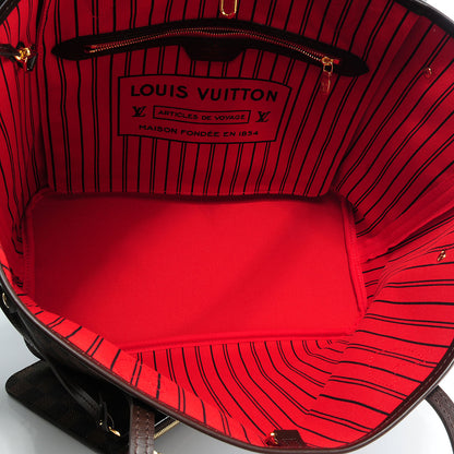 Louis Vuitton Damier Ebene Neo Neverfull MM 7 of 9