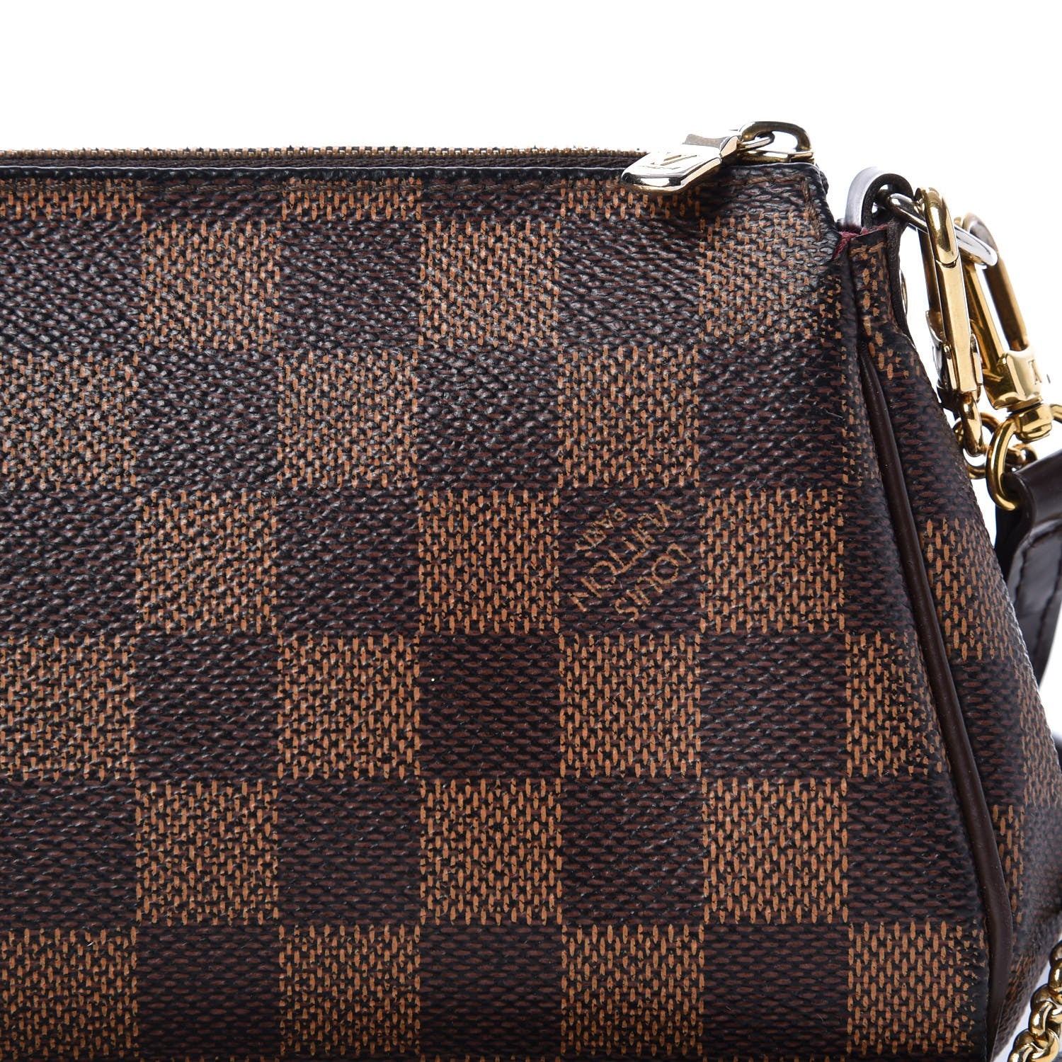 Louis Vuitton Damier Ebene Eva Clutch 15 of 18