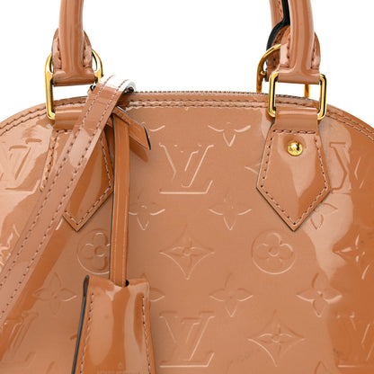 Louis Vuitton Vernis Alma BB Rose Velours 7 of 12