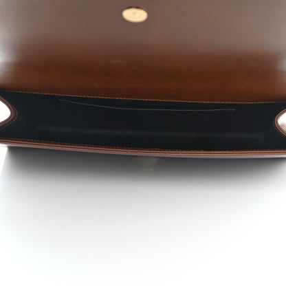 Saint Laurent Calfskin Monogram Large Belle De Jour Clutch Brown 4 of 7