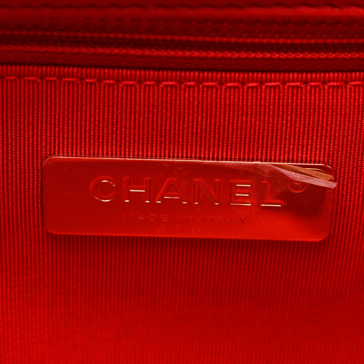 Lambskin Quilted Medium Chanel 19 Flap Red