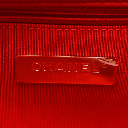 Chanel Lambskin Quilted Medium Chanel 19 Flap Red 6 of 9