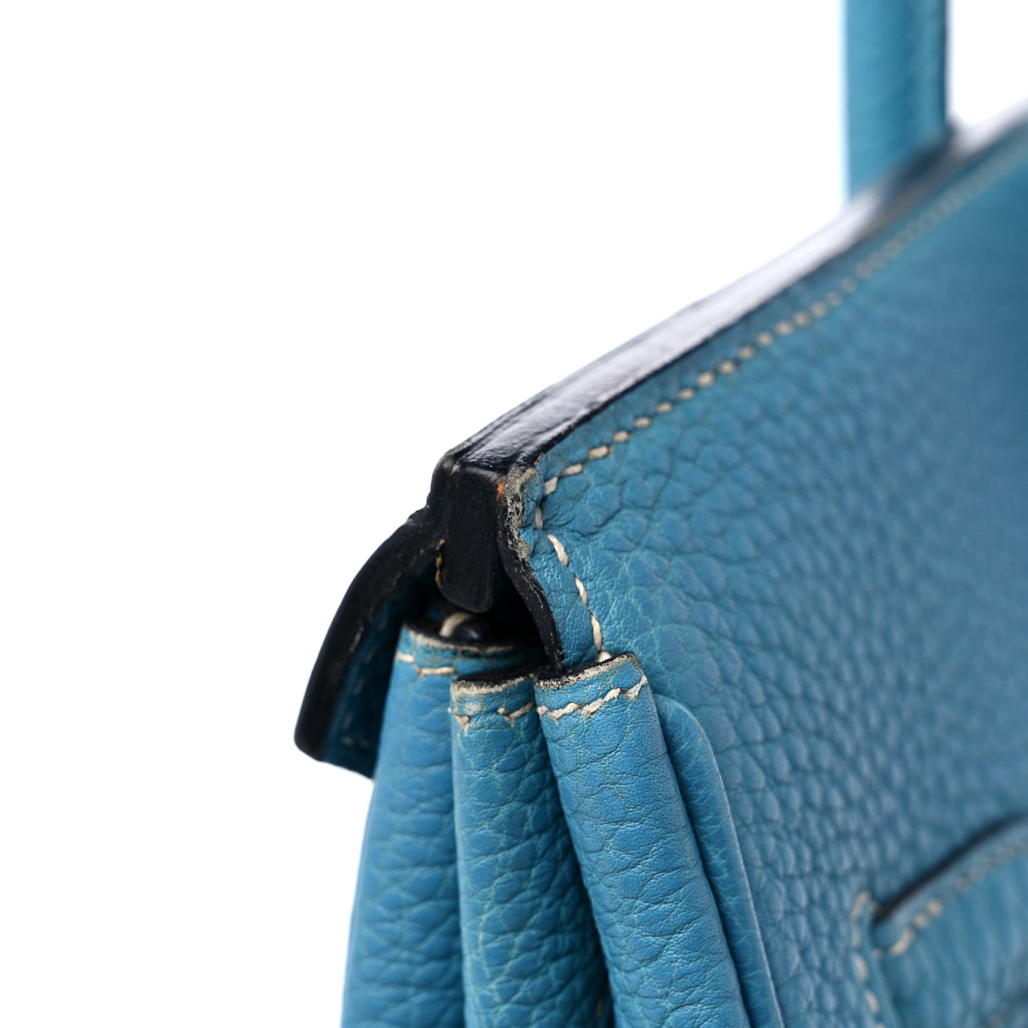 Hermes Togo Birkin 35 Blue Jean 16 of 18