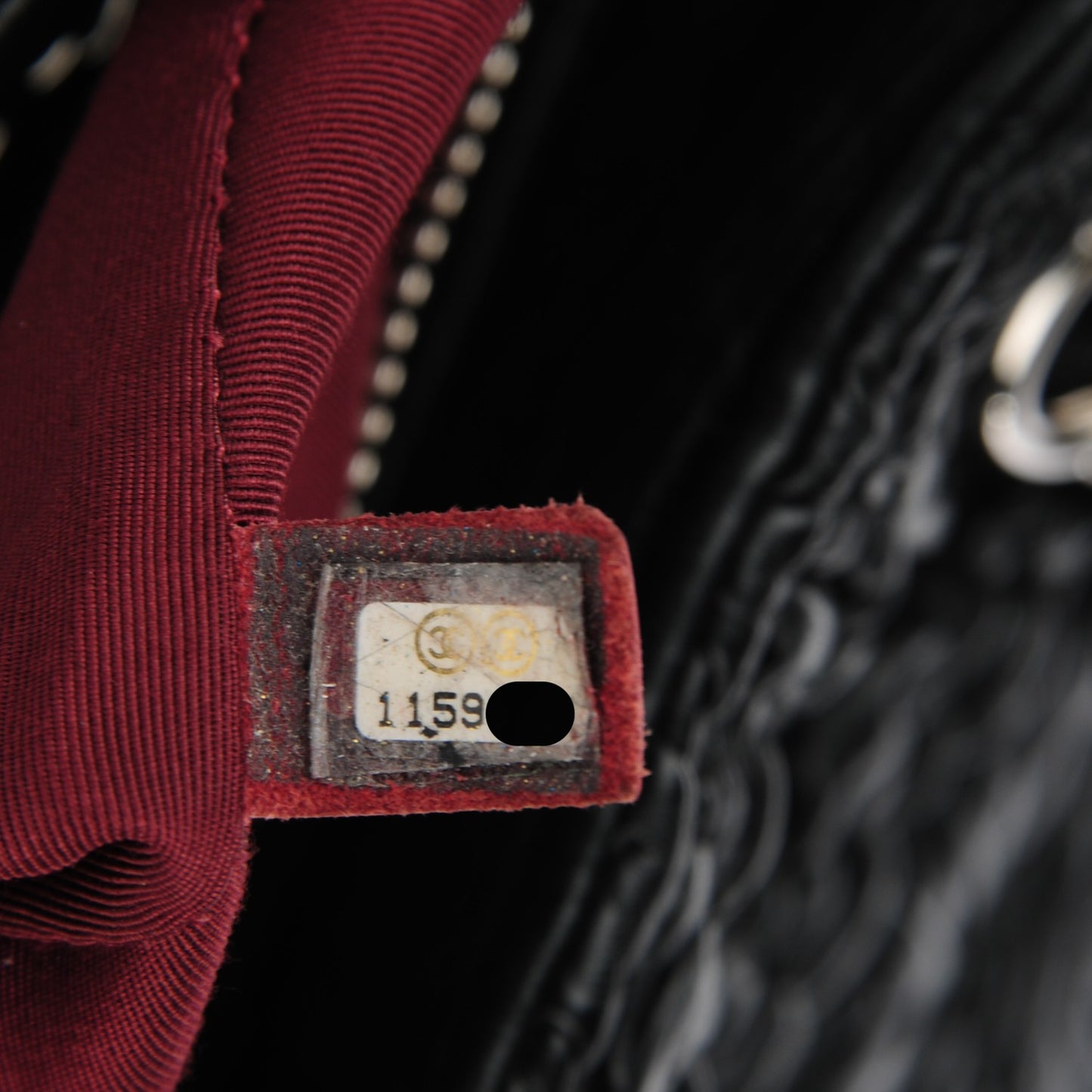 Lambskin XL Astrakan Tote Black