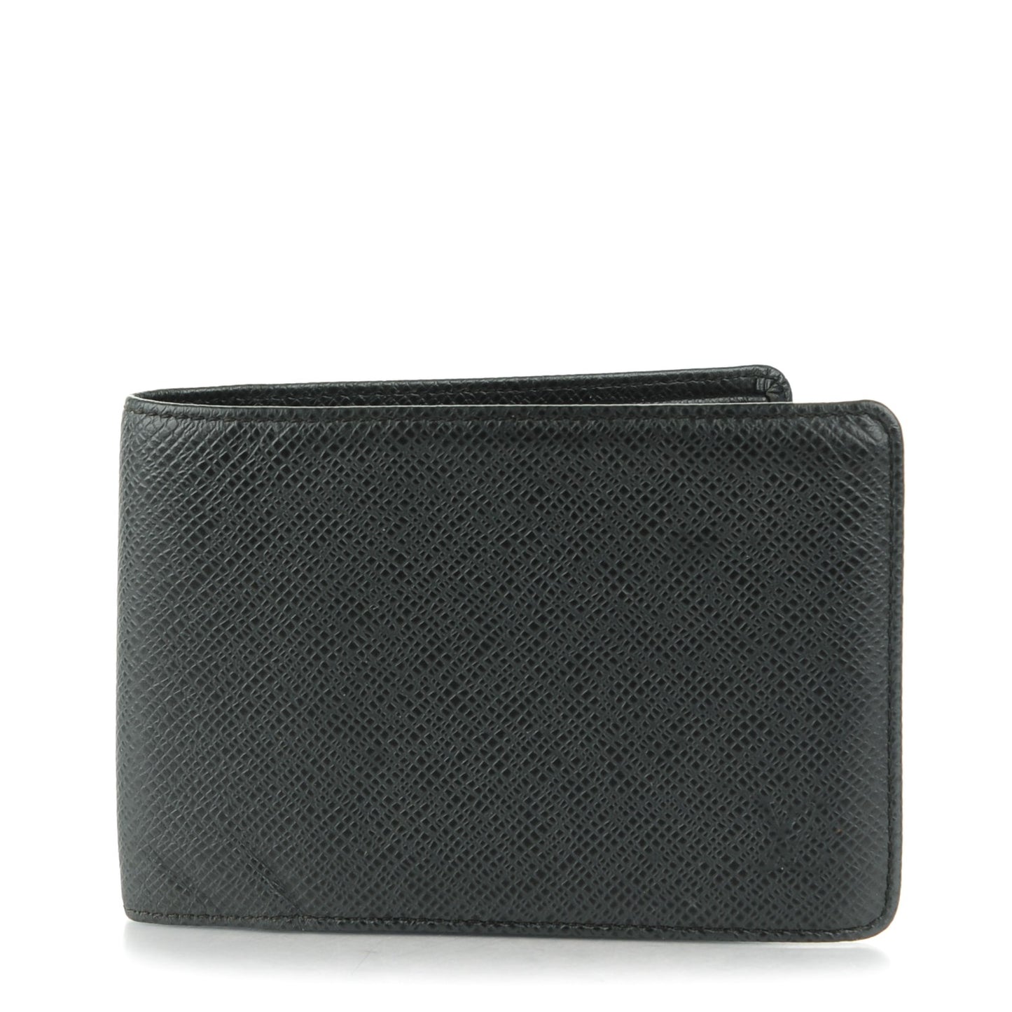 Taiga Mens Billfold Wallet 3 Flaps Ardoise