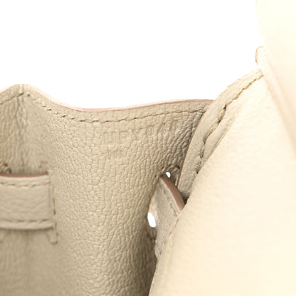 Hermes Togo Birkin 25 Beton 7 of 11