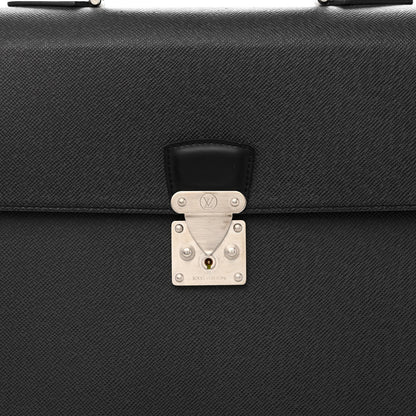Louis Vuitton Taiga Moskova 2 Soufflots Briefcase Ardoise 7 of 10