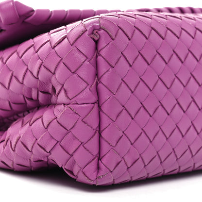 Bottega Veneta Nappa Intrecciato Baby Olimpia Shoulder Bag Peony 10 of 11