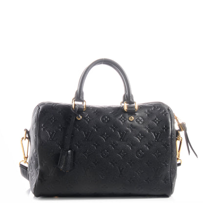 Louis Vuitton Empreinte Speedy Bandouliere 30 Black 1 of 7