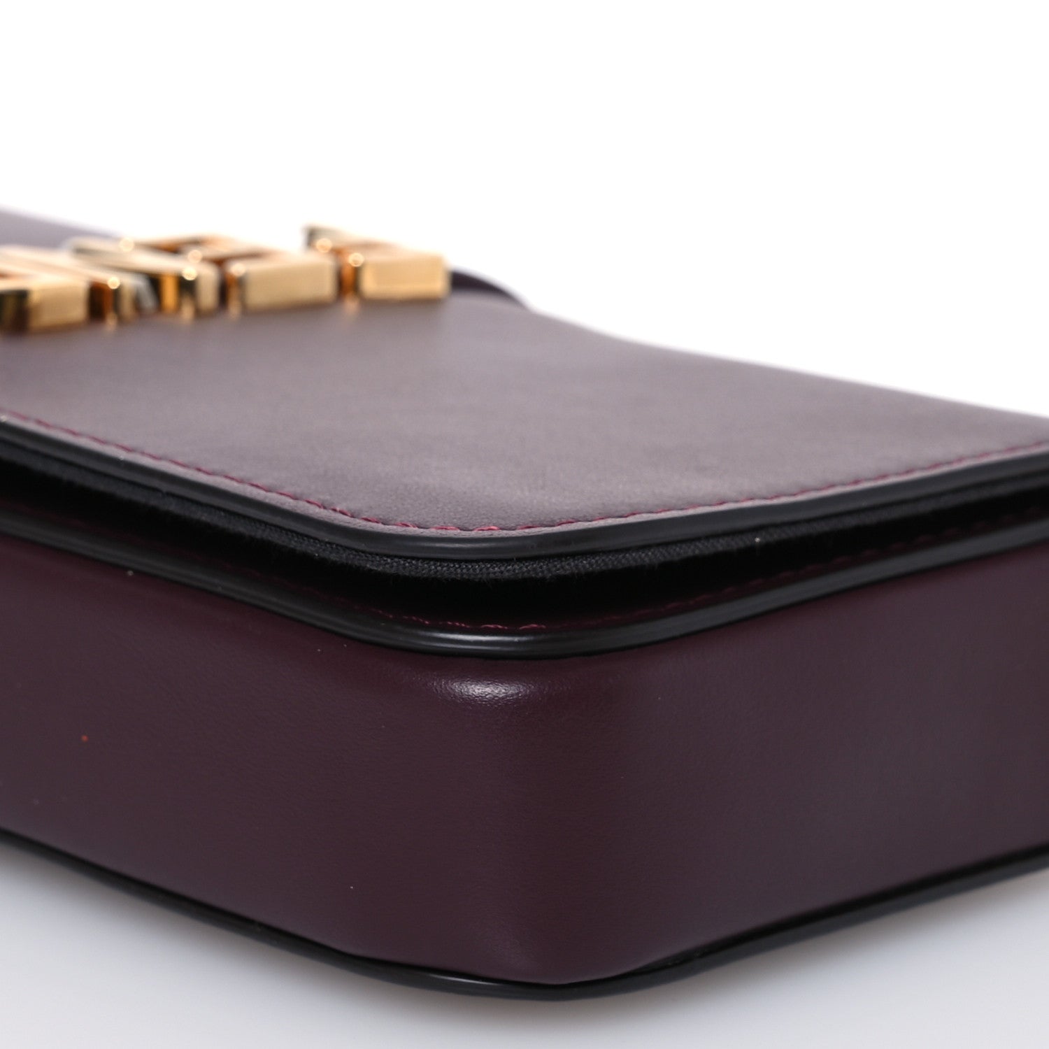 Fendi Vitello Grace Matte Fendigraphy Wallet on Chain Rosso Roma 11 of 16