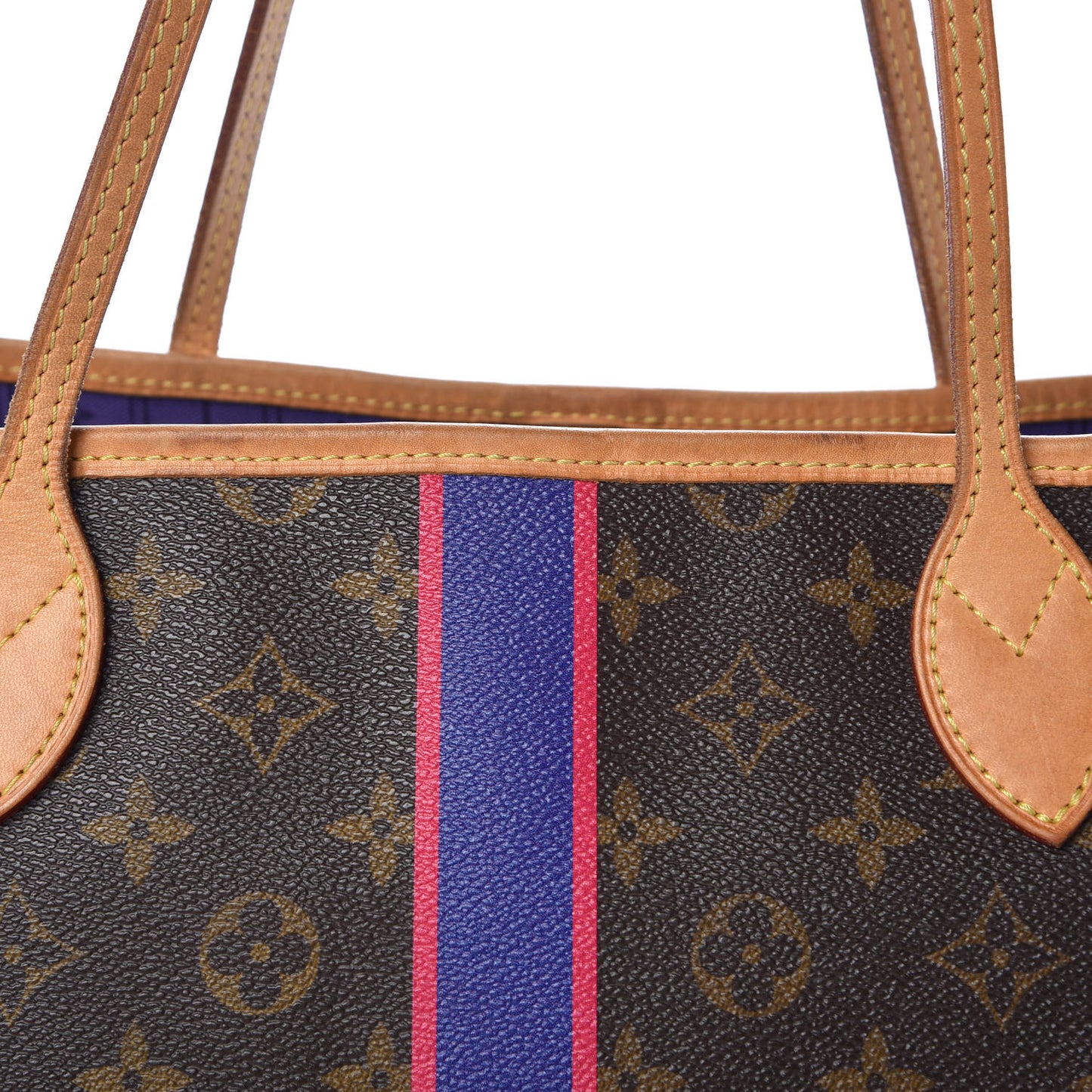 Monogram My LV Heritage Neverfull GM Violet Fuchsia