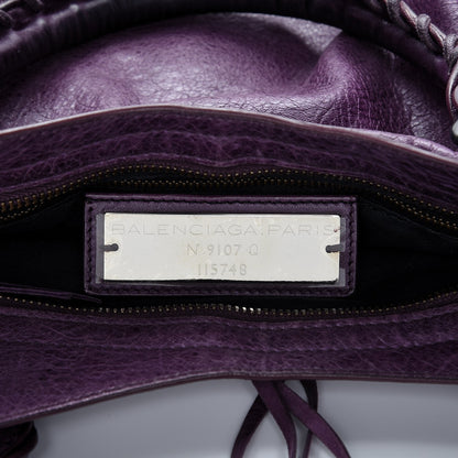 Balenciaga Agneau Classic Hardware City Raisin 7 of 16