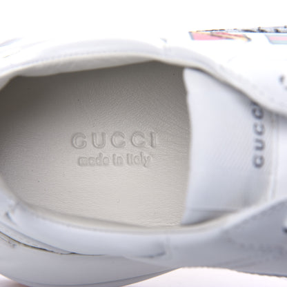 Gucci Calfskin Worldwide Womens Rhyton Sneakers 39 Great White 8 of 11