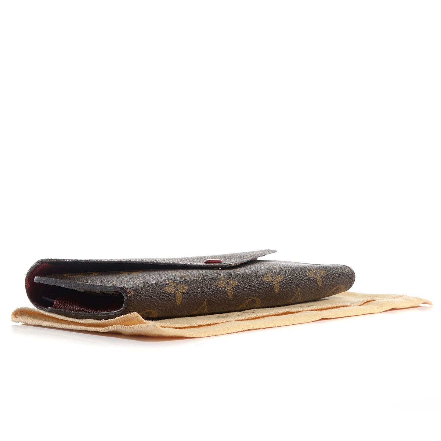 Monogram Josephine Wallet Red