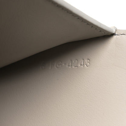 Celine Shiny Calfskin Small Triomphe Wallet Pale Beige 16 of 20