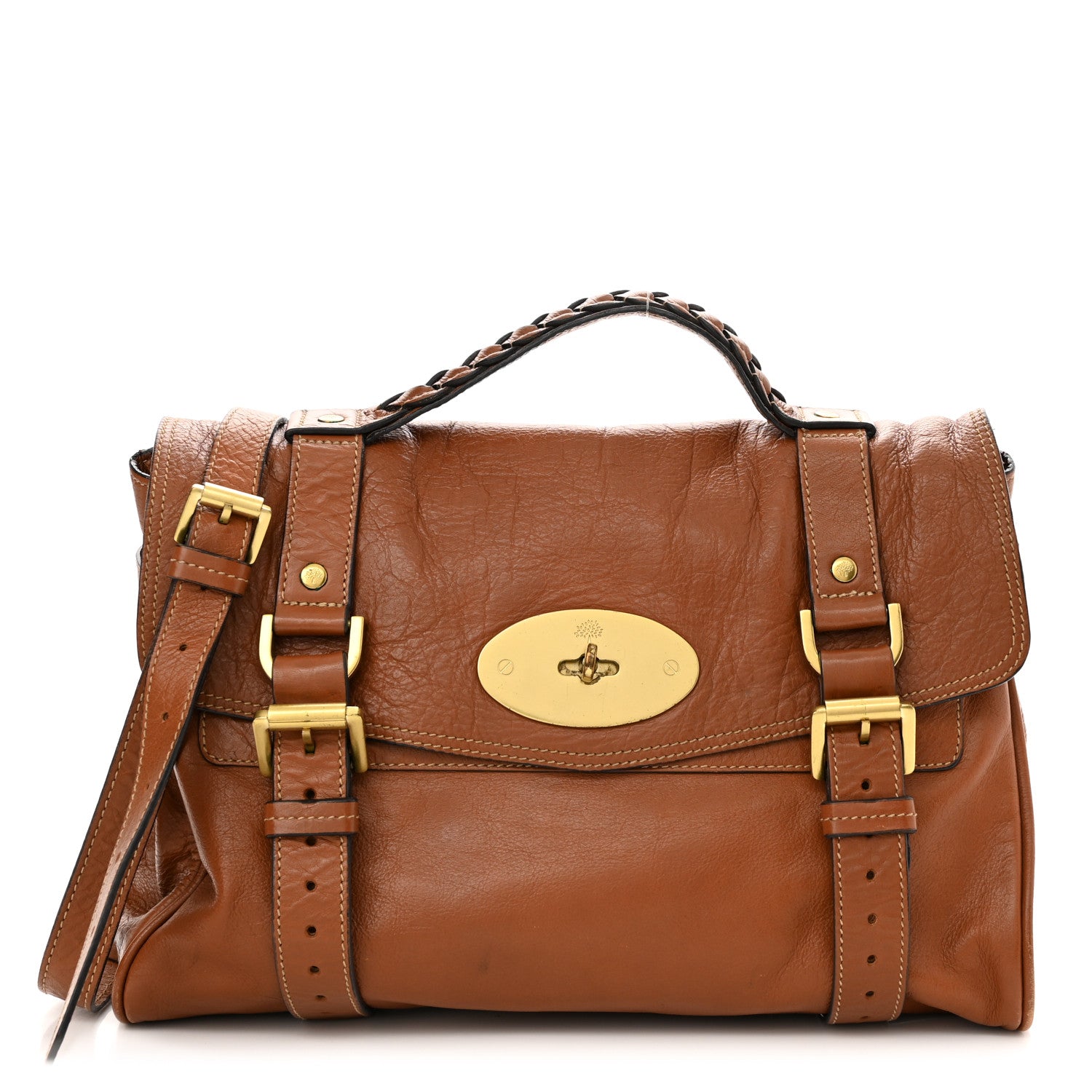 Mulberry Soft Buffalo Medium Alexa Oak 1 of 17