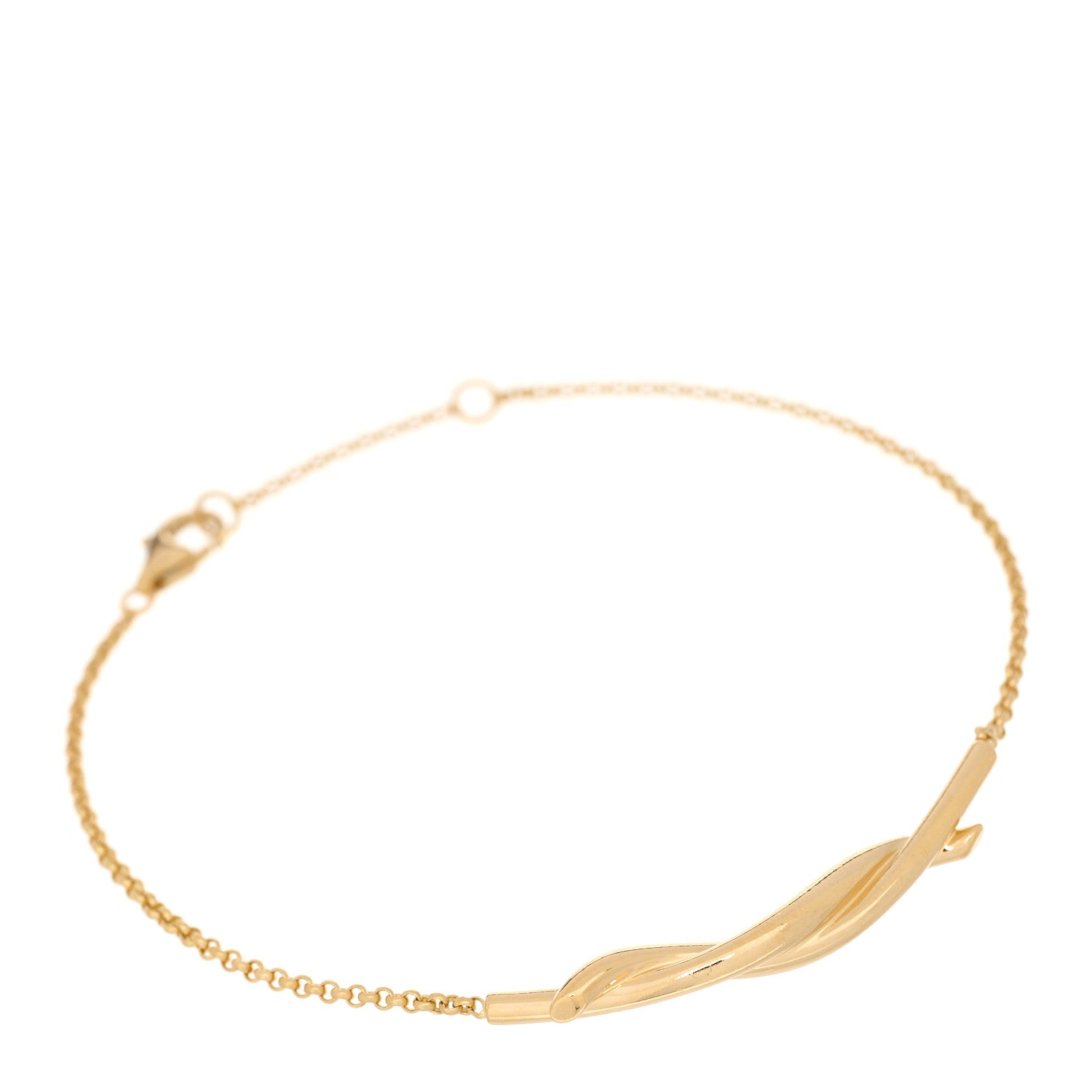 Cartier 18K Yellow Gold Entrelaces Bracelet 1 of 3
