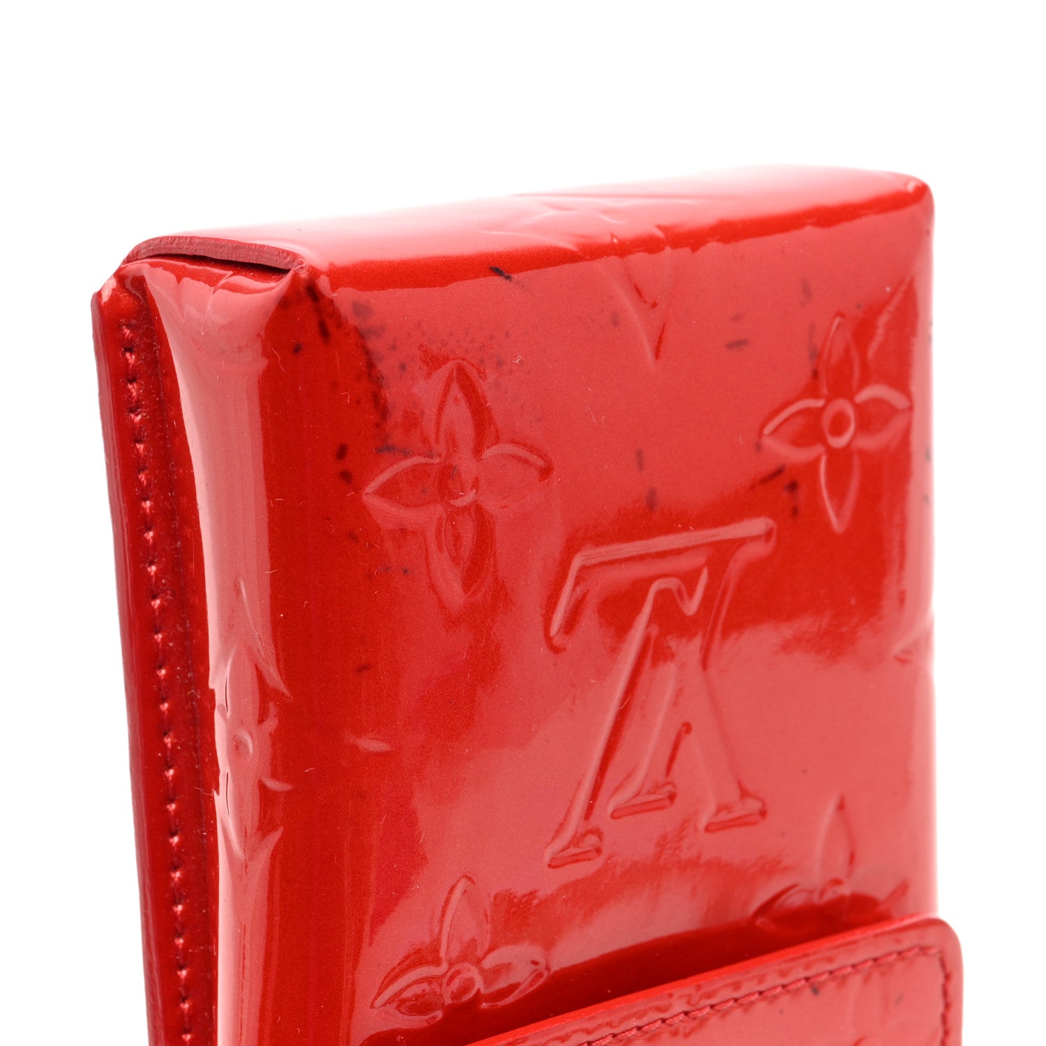 Louis Vuitton Vernis Cigarette Case Red 11 of 12