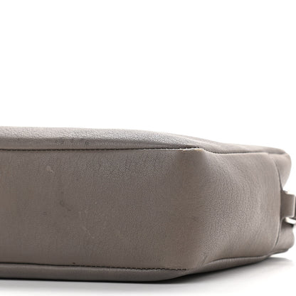 Saint Laurent Lambskin Monogram Small Lou Camera Bag Asphalt 9 of 12