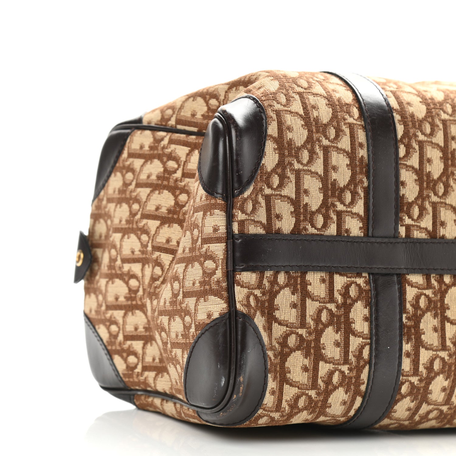 Christian Dior Monogram Boston Brown 7 of 11