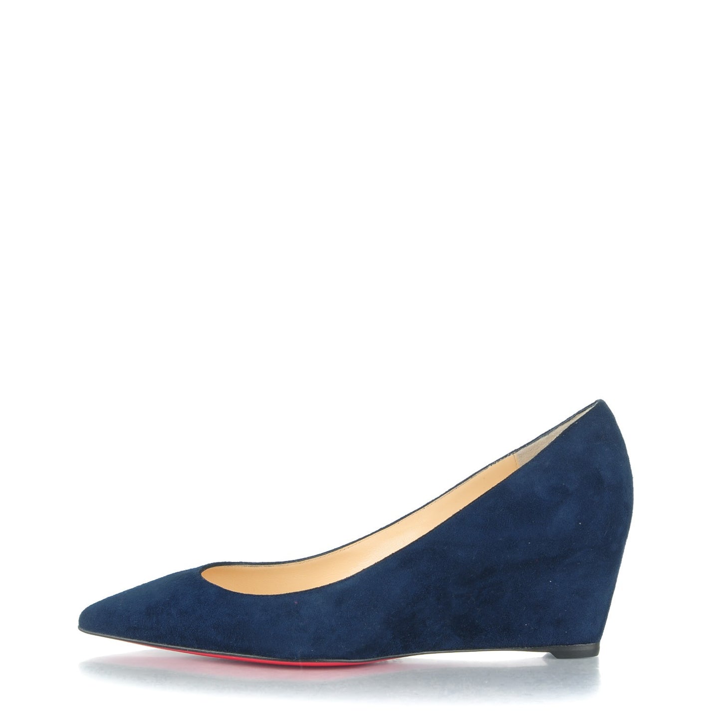 Veau Velours Pipina 55 Wedges 36.5 Night