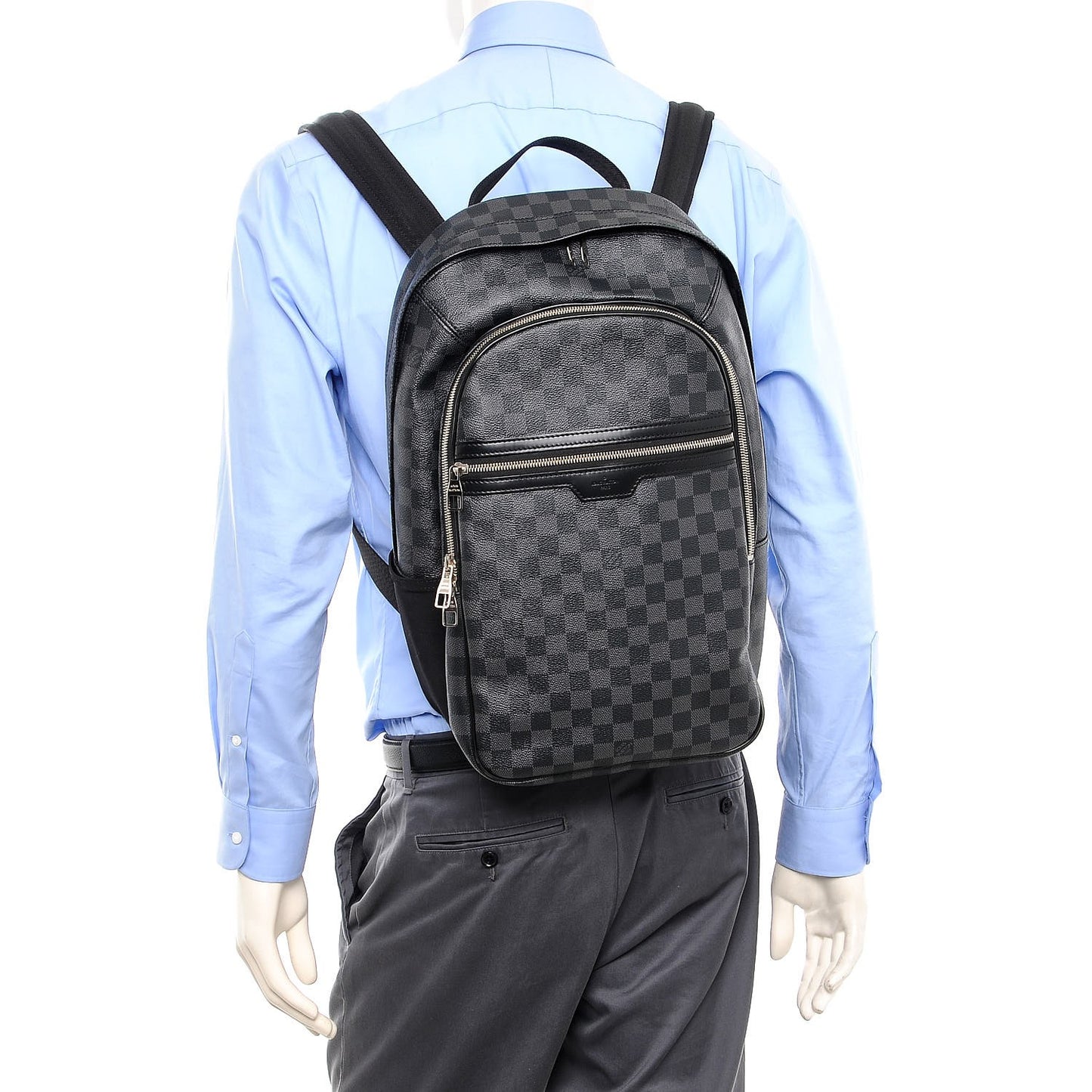 Damier Graphite Michael Backpack