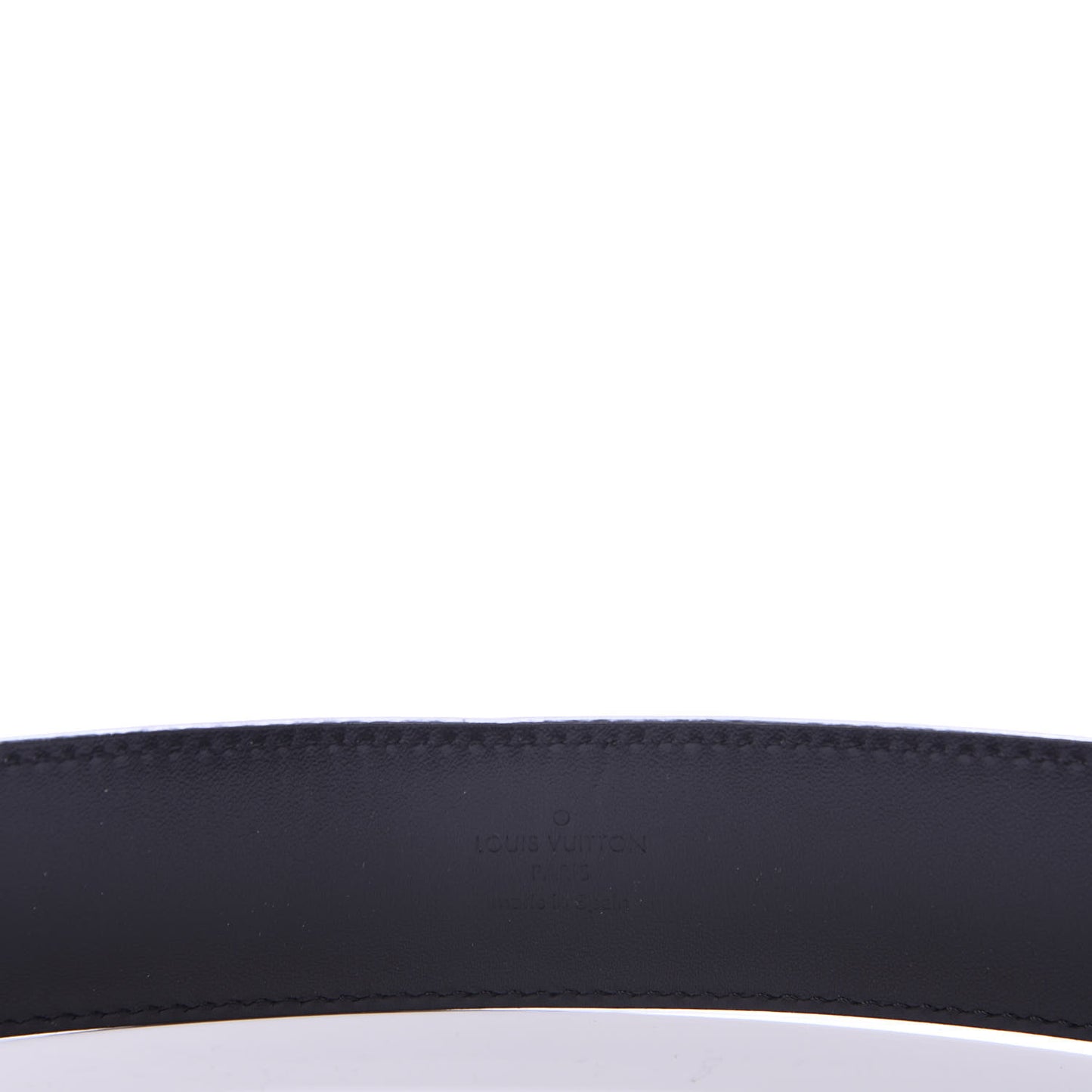 Damier Graphite 40mm LV Initiales Belt 100 40