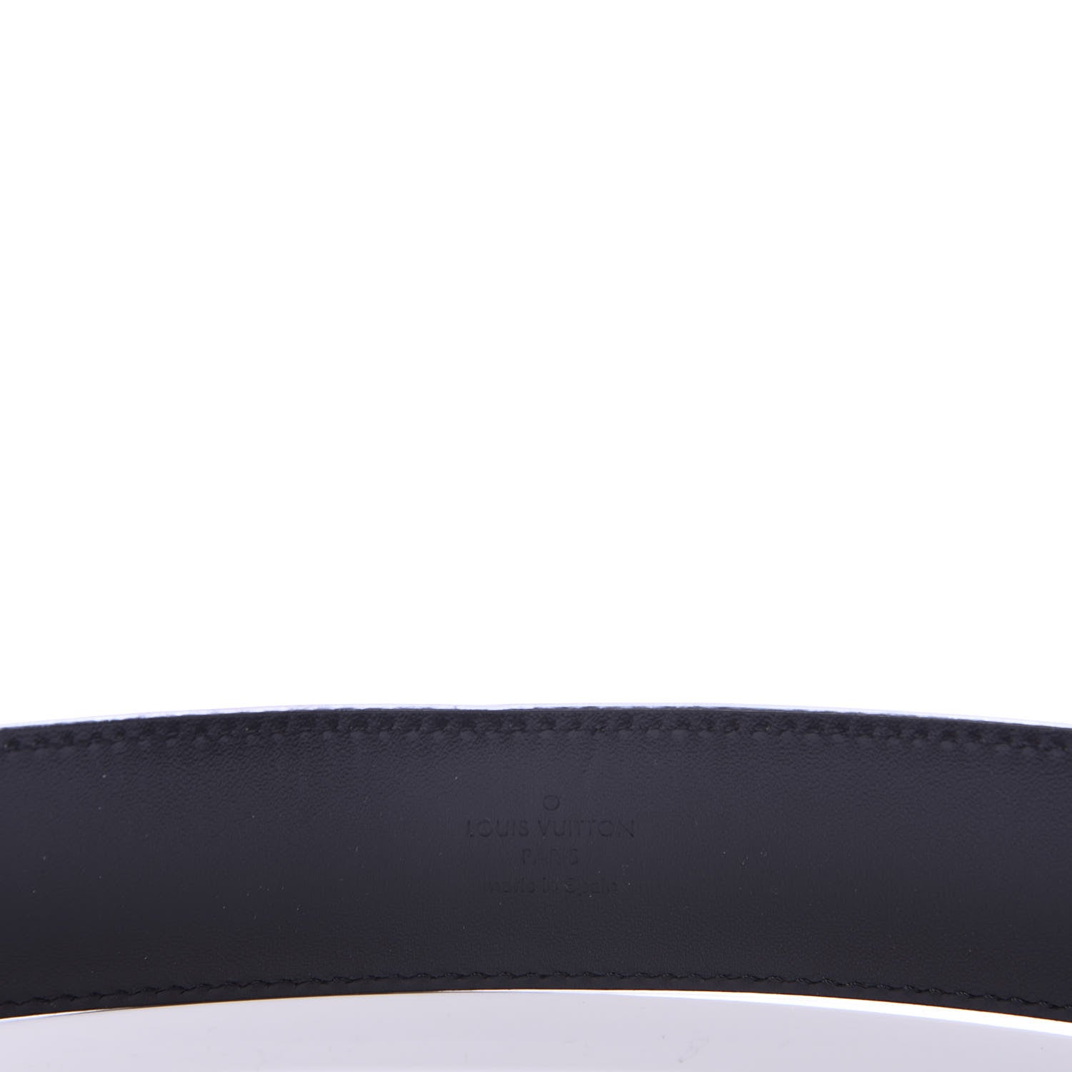 Louis Vuitton Damier Graphite 40mm LV Initiales Belt 100 40 5 of 6