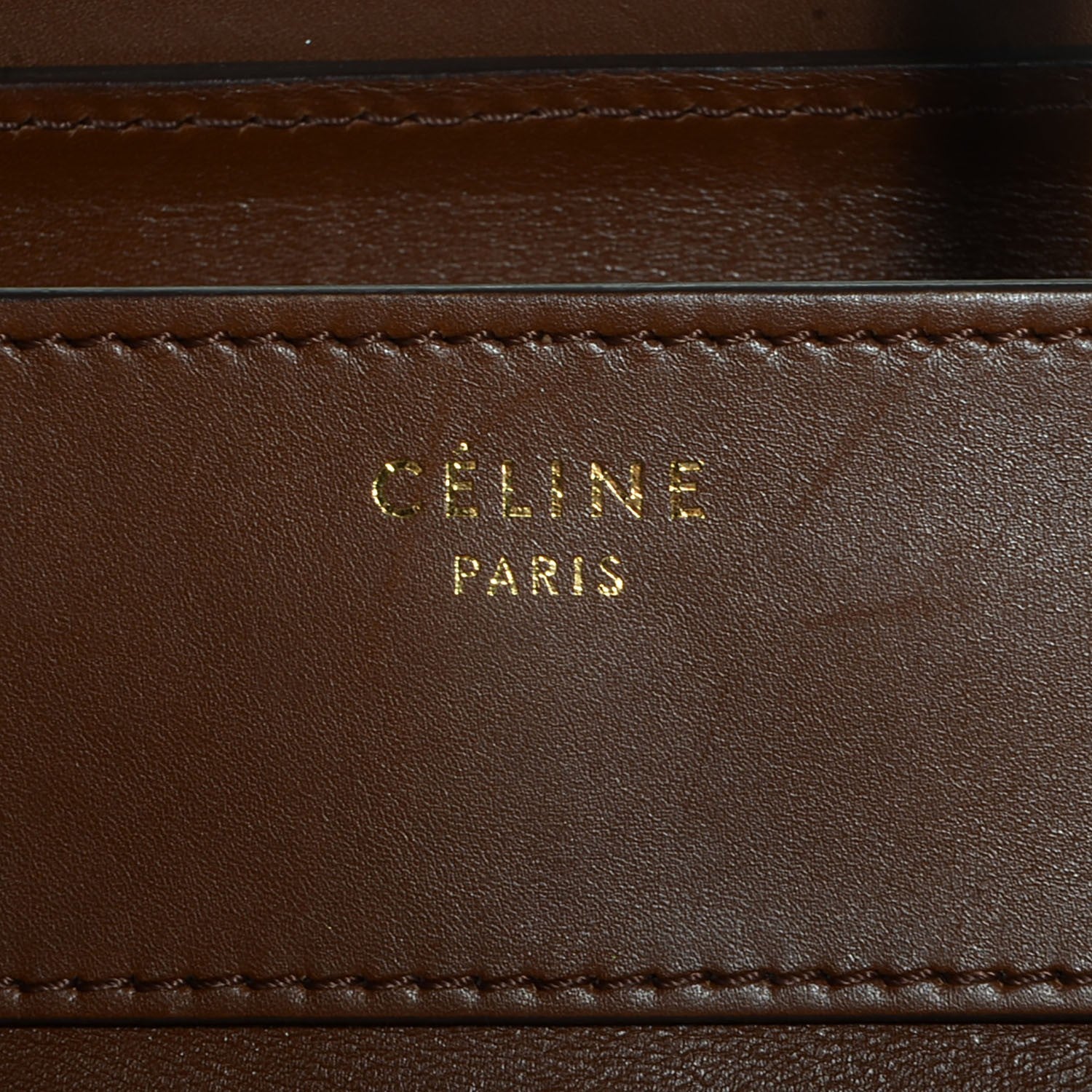 Celine Smooth Calfskin Mini Luggage Camel 9 of 9