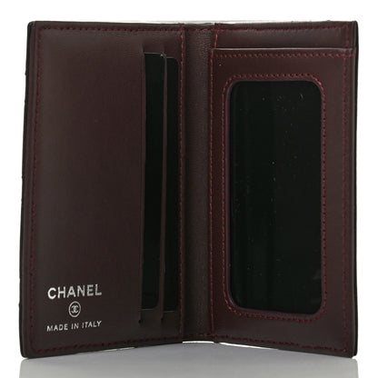 Chanel Lambskin Quilted Card Holder Wallet Black 5 of 7
