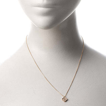 Van Cleef & Arpels 18K Rose Gold Sweet Alhambra Pendant Necklace 2 of 8