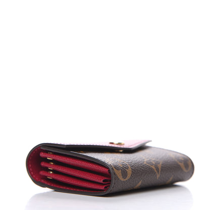 Louis Vuitton Monogram Sarah Multicartes Fuchsia 4 of 6