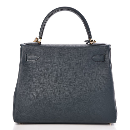 Hermes Togo Kelly Retourne 28 Vert Cypress 4 of 40