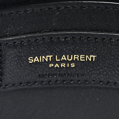 Saint Laurent Smooth Calfskin Mini Manhattan Shoulder Bag Black 6 of 10