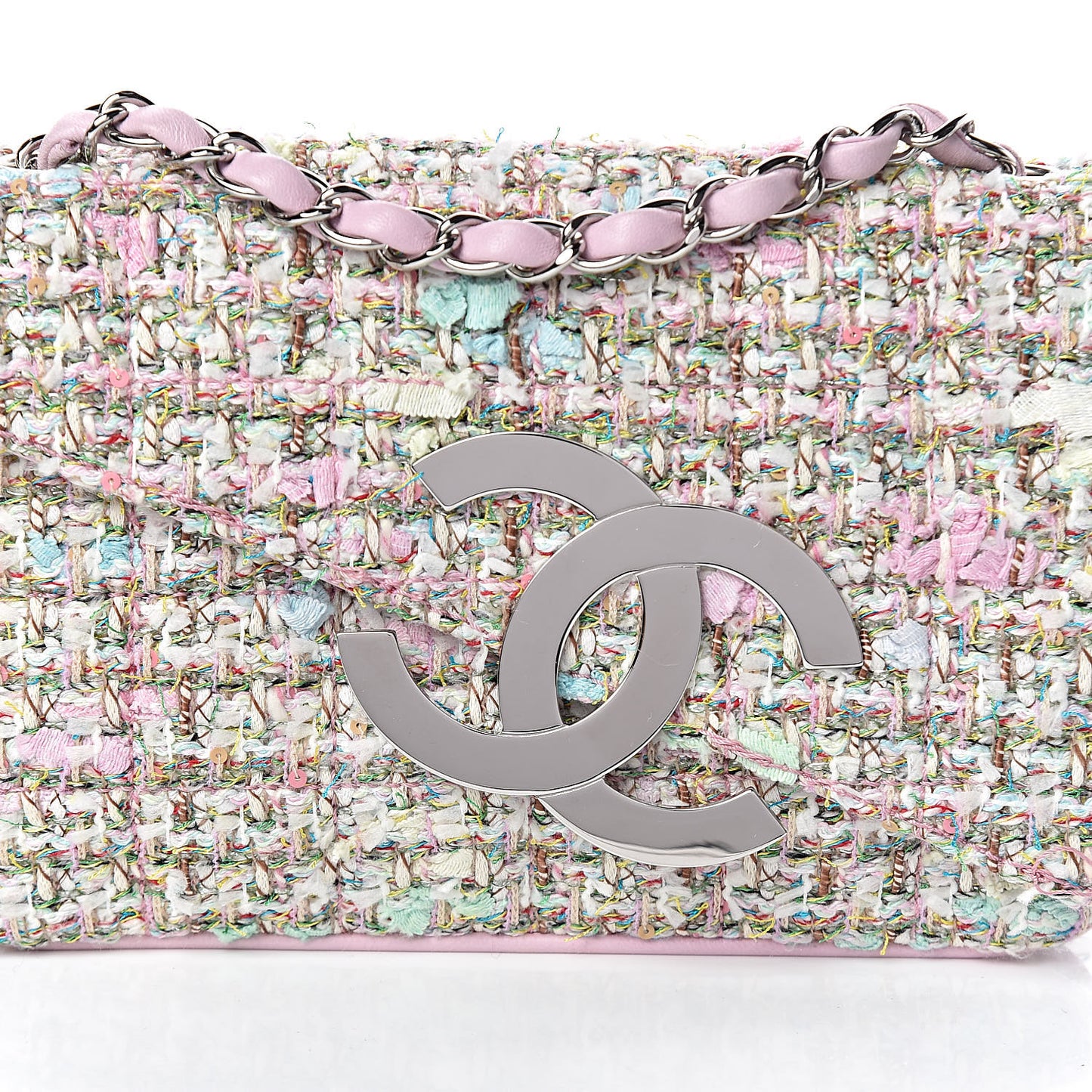 Tweed CC Flap Multicolor