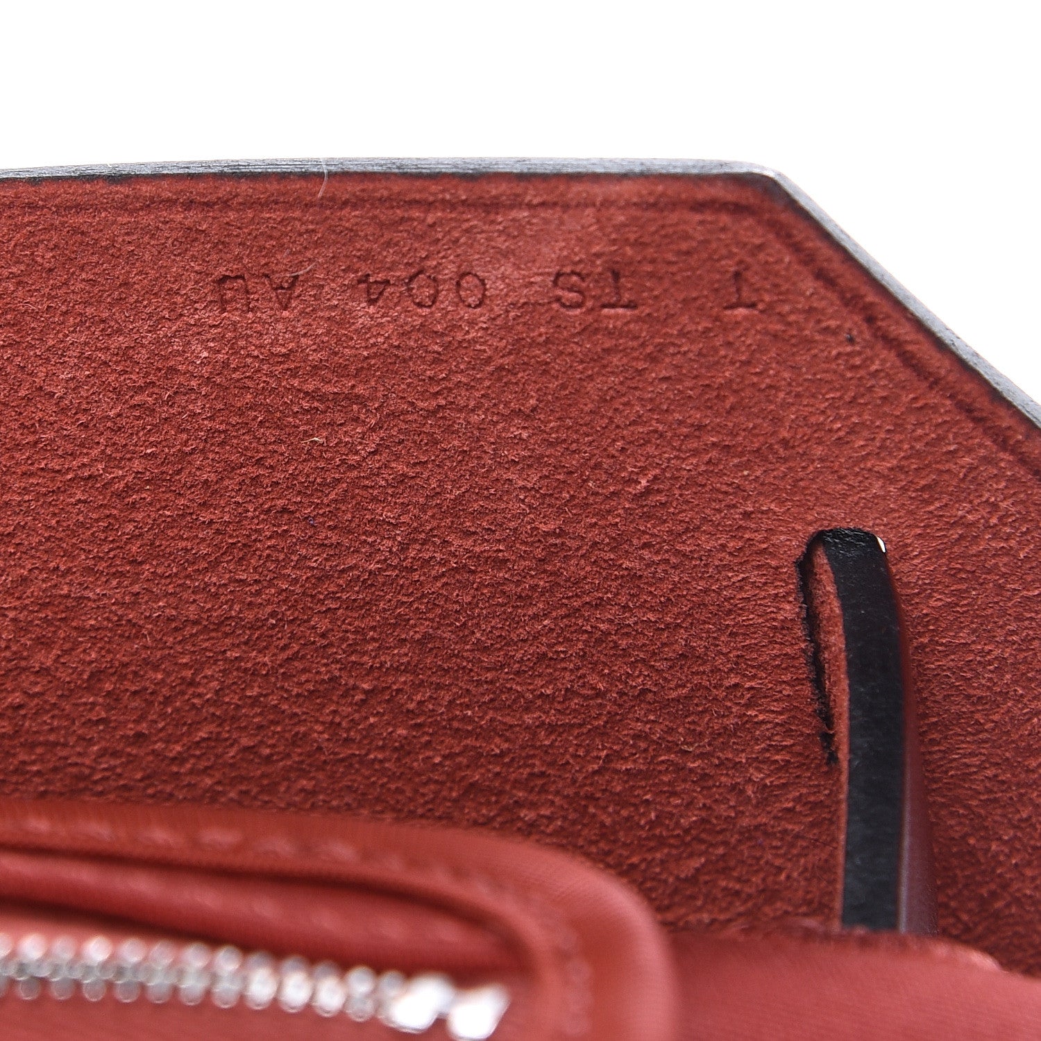 Hermes Vache Hunter Toile Herbag Zip 31 PM Rouge Grenat Rouge H 8 of 11