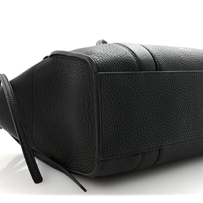 Mulberry Heavy Grain Small Soft Bayswater Satchel Black 8 of 9