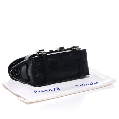 Proenza Schouler Textured Leather PS11 Classic Shoulder Bag Black 4 of 16