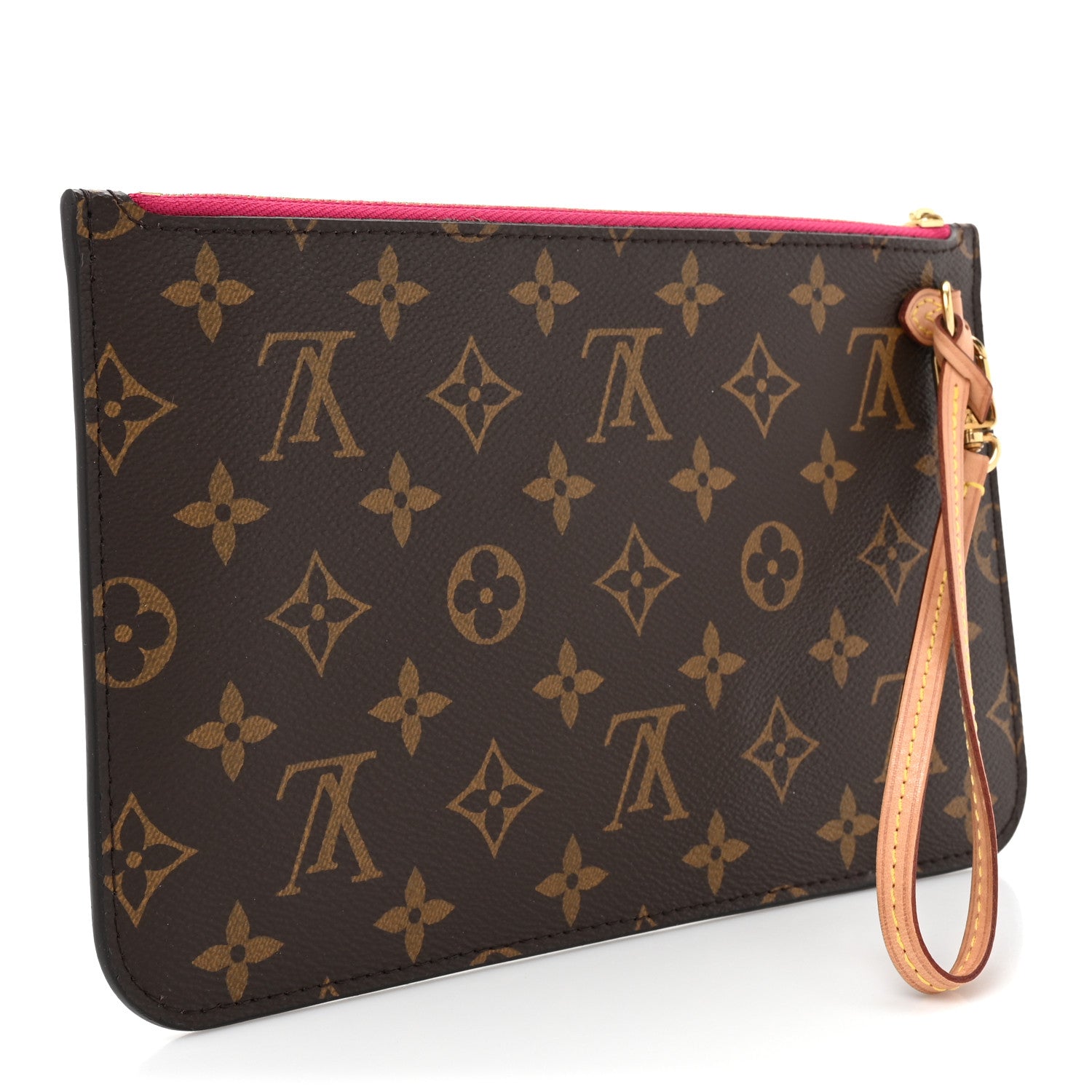 Louis Vuitton Monogram Neverfull MM GM Pochette Pivoine 3 of 8