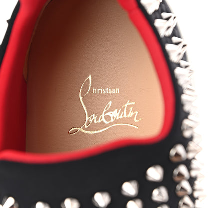Christian Louboutin Neoprene Spike Sock Donna Flat Sneakers 39.5 Black 7 of 9