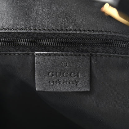 Gucci Monogram Large Bucket Tote Black 8 of 14