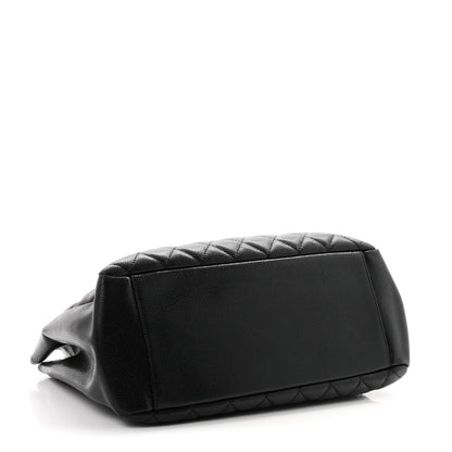 Chanel Caviar Quilted Grand Shopping Tote GST Black 4 of 10