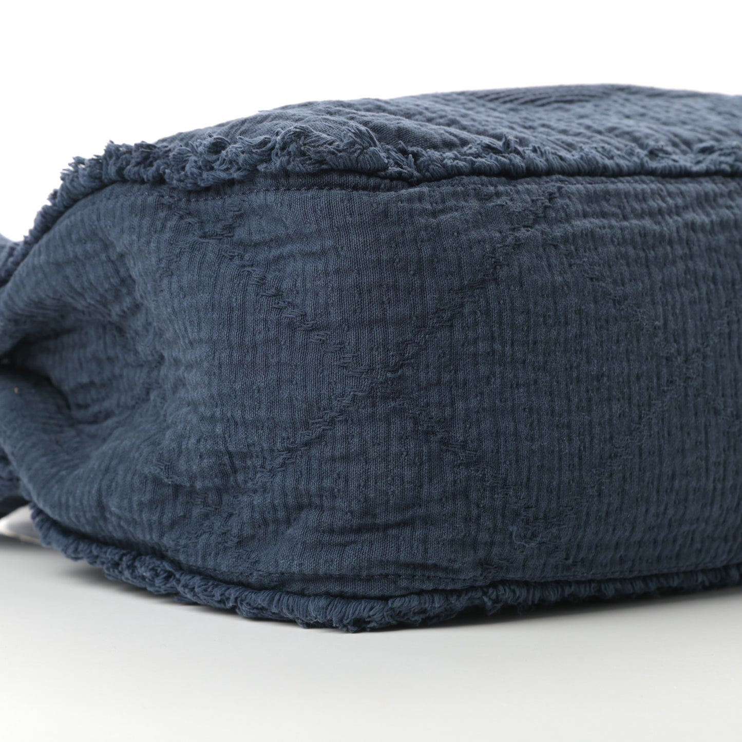 Canvas Extra Large Double Face Shopping Tote Navy